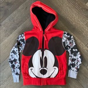 Child’s Mickey Mouse ZIP-Up hoodie, size 5/6